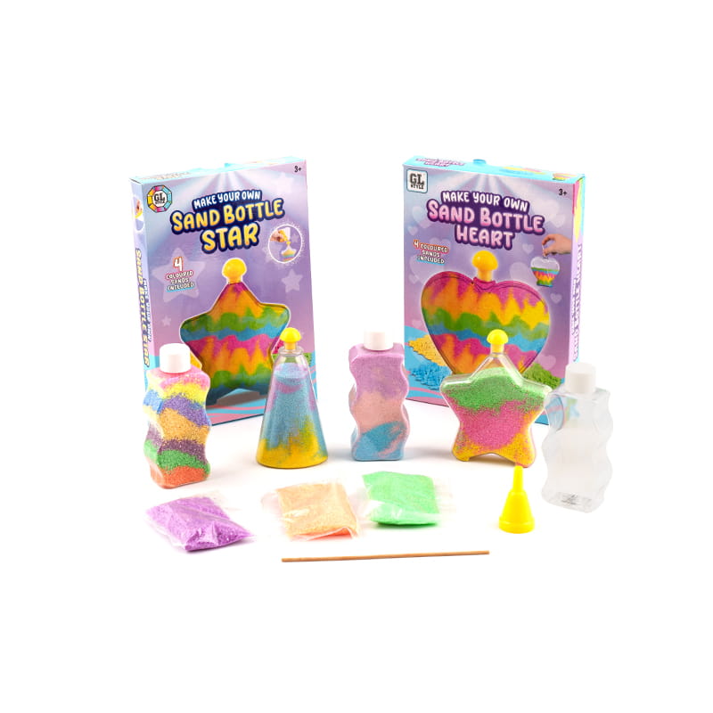 Kravata, kreda, obojeni pijesak, uradi sam igračke